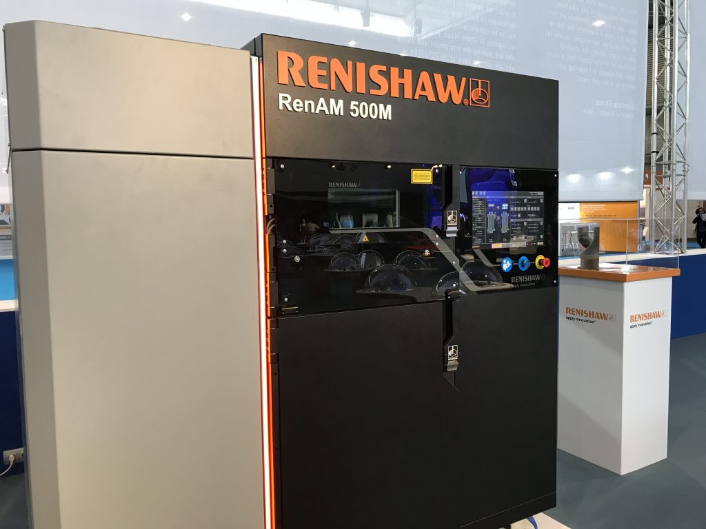 The Renishaw RenAM 500M machine. Photo by Beau Jackson