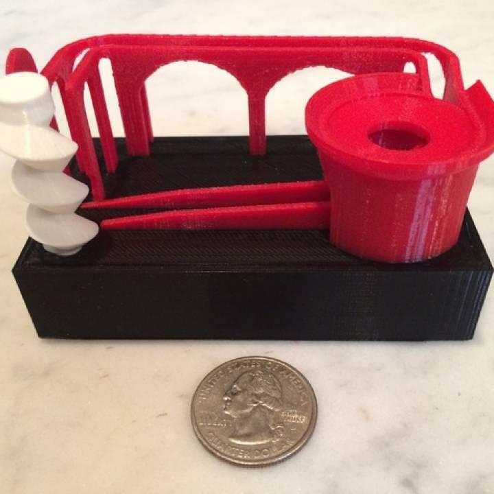 The 3D printed Marblevator, Baby Steps.