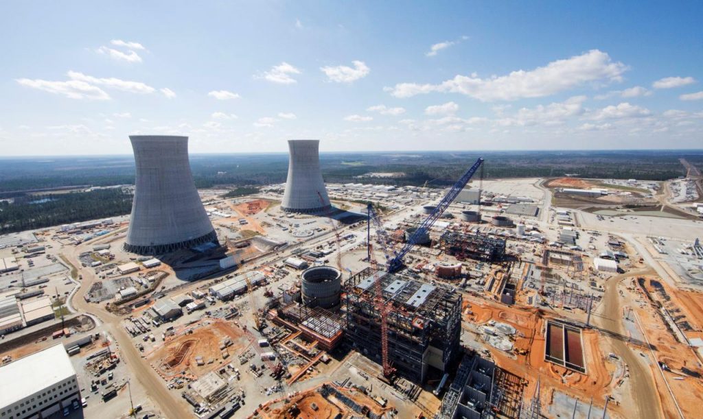 A Westinghouse nuclear plant. Photo via Georgia Power.