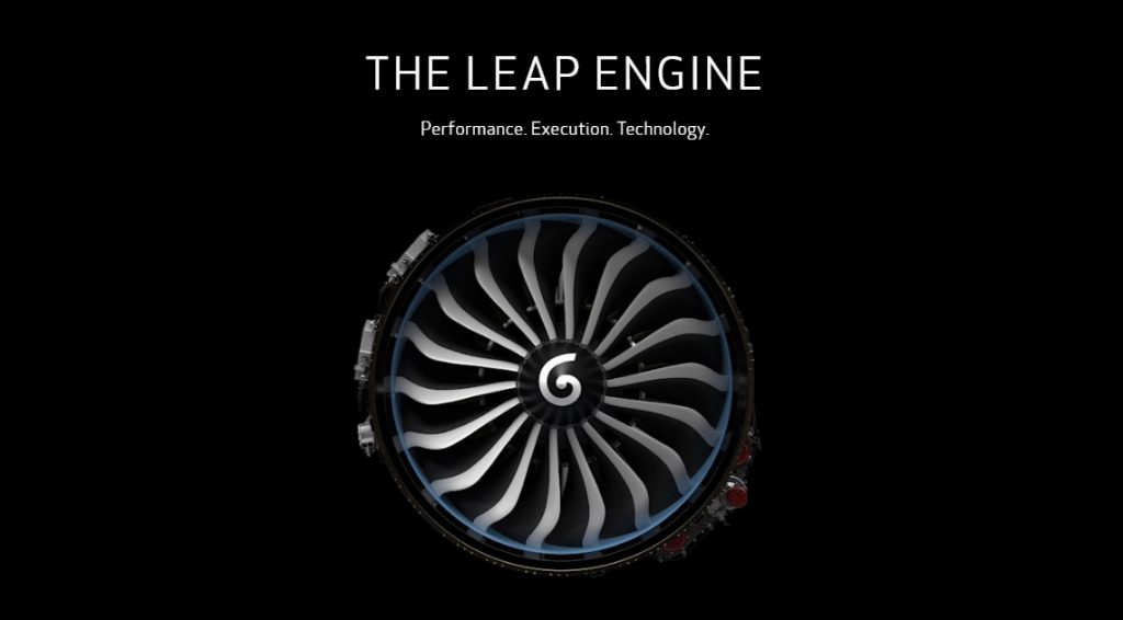 The LEAP engine. Image via cCFM Aeroengines