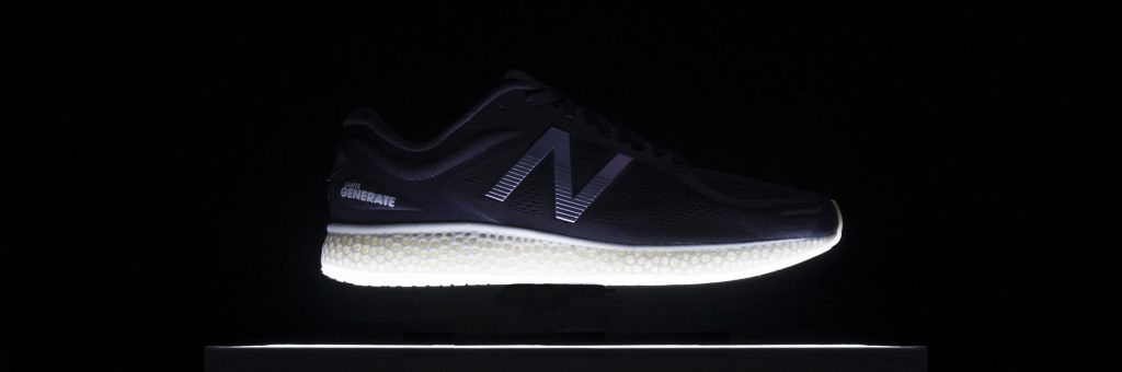 New Balance's Zante Generate is reportedly the world's first sneaker with a 3D printed midsole pipping both adidas and Reebok to the post. Photo via New Balance