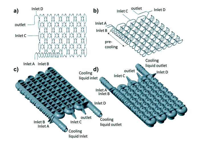 Diagram and CAD image of the reactor. Image via Karl-Franzens-University of Graz.