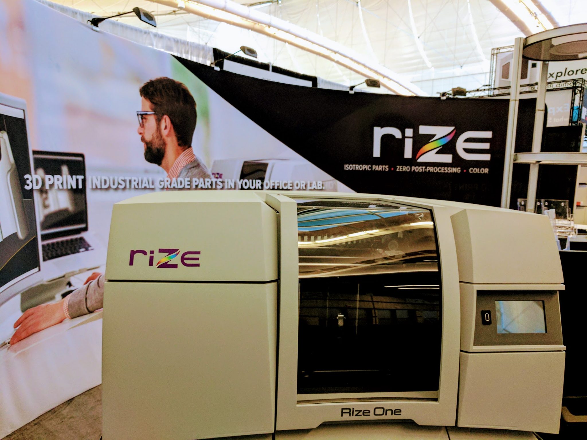 The Rize One 3D printer. Photo by Michael Petch.