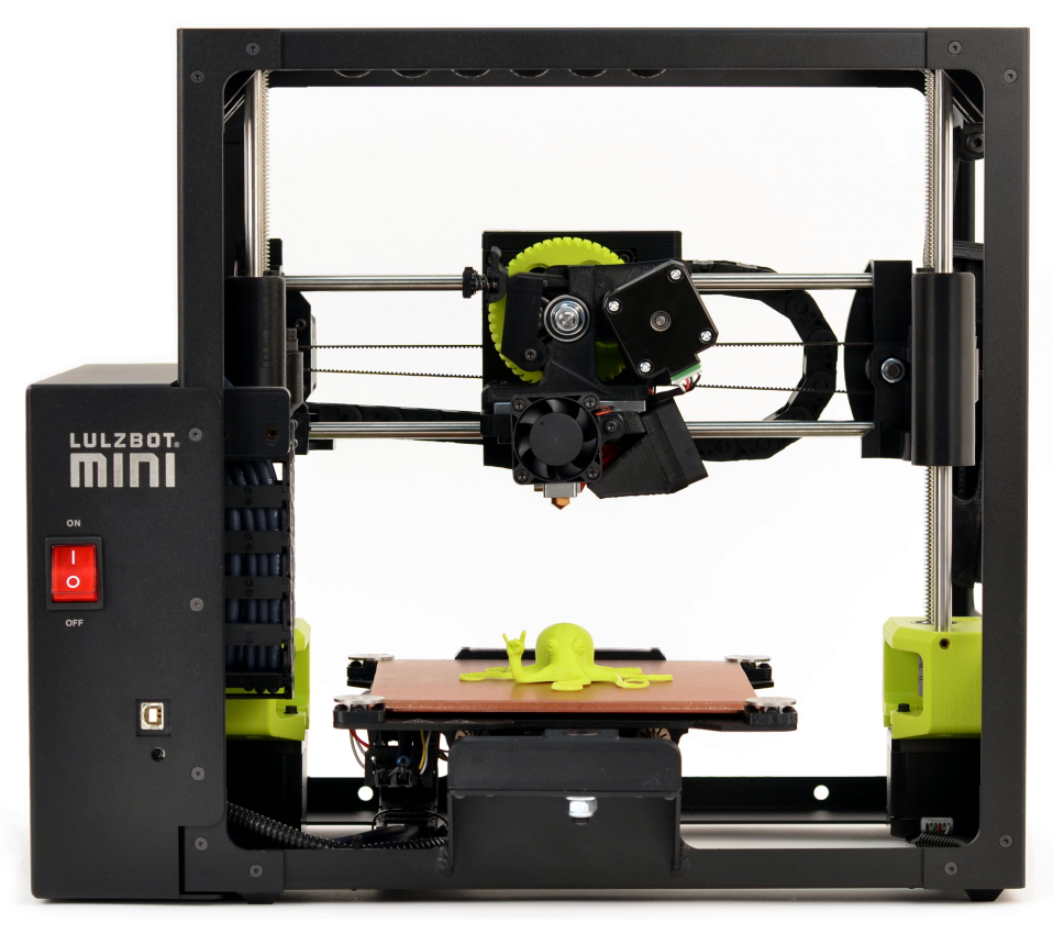 16 Lulzbot Mini packages will be up for grabs during this year's CES. Photo via LulzBot