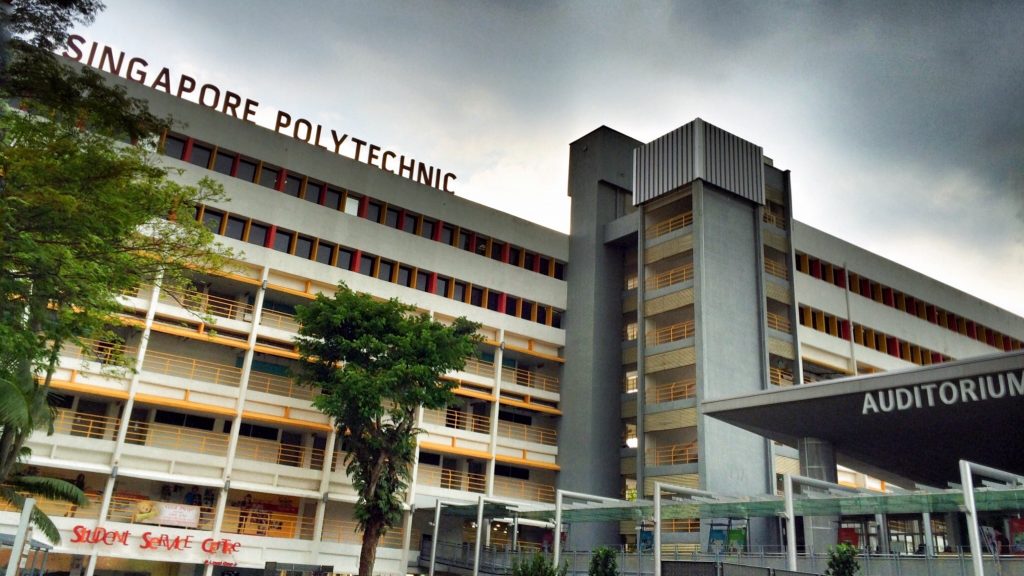 Singapore Polytechnic campus. Photo via Singapore Polytechnic.