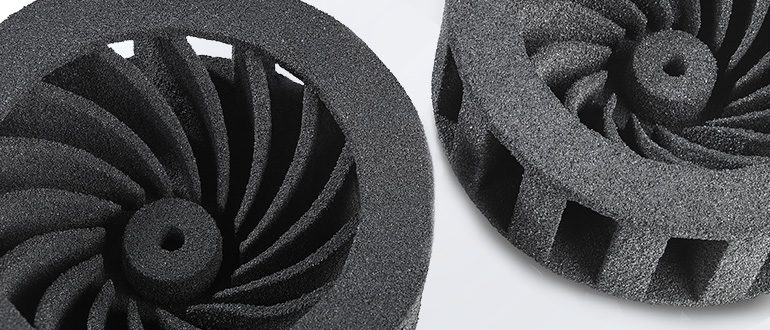 3D printed carbon CARBOPRINT from ExOne and SGL Group.