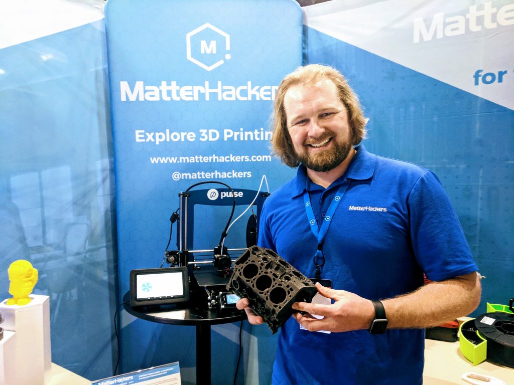 Dave Gaylord, Director of Marketing at MatterHackers. Photo by Michael Petch.