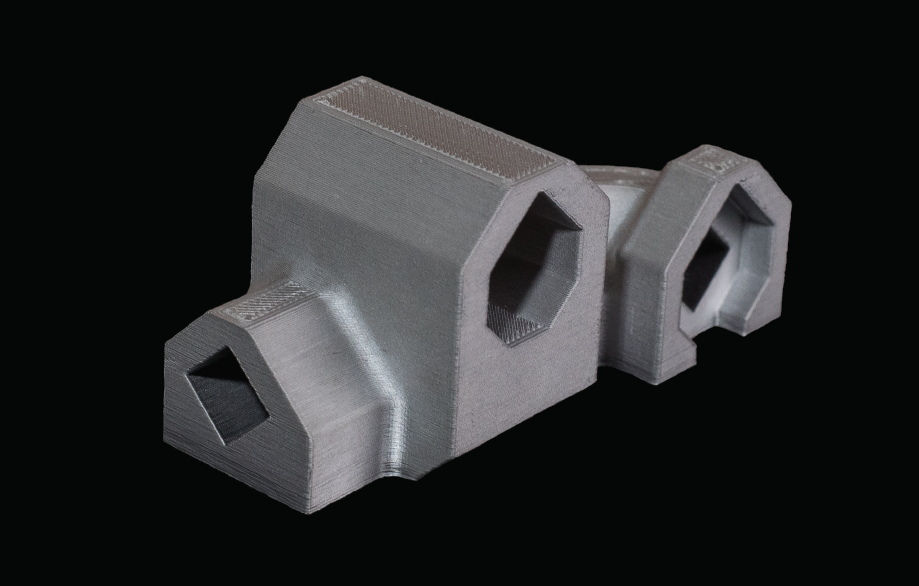 Redesigned and 3D printed actuator housing. Photo via Stanley Black & Decker.