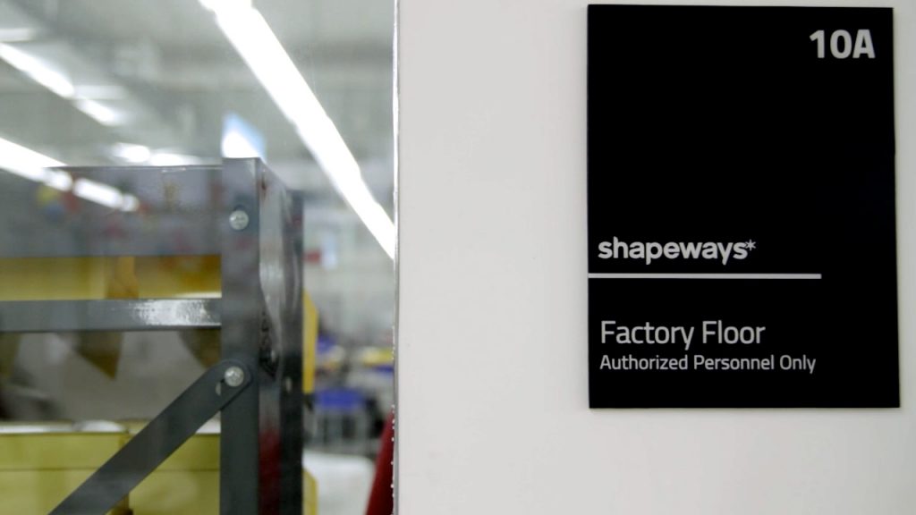 Shapeways Factory Floor. Photo via Shapeways