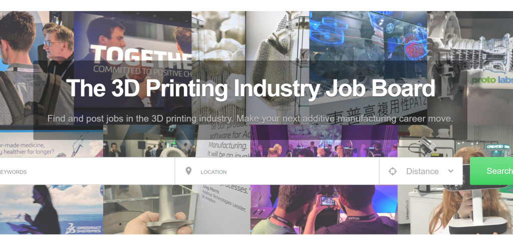 3D Printing Industry Jobs Board