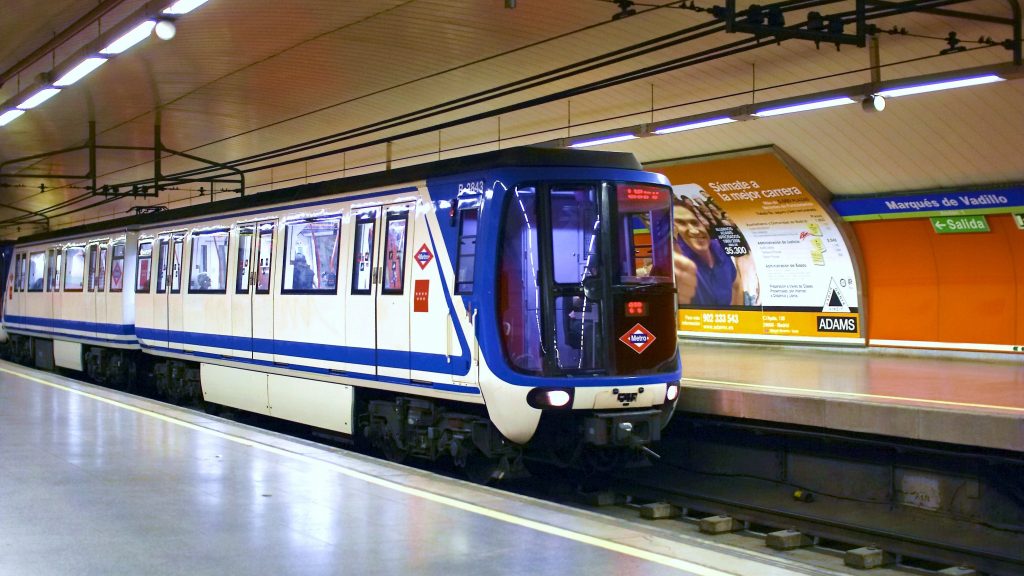 The Madrid Metro is one of Huddesrfield's partners on the Run3Rail project. Photo via Madrid Metro