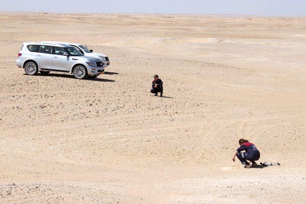 Mauricio Coen in the Dhofar desert. Photo via Mauricio Coen.