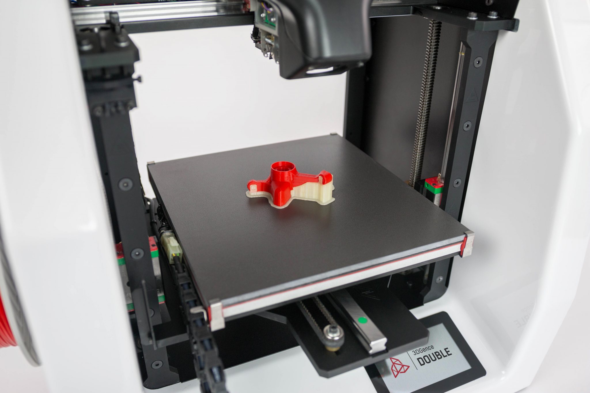 3DGence launches DOUBLE dual extrusion 3D printer - Sample Print