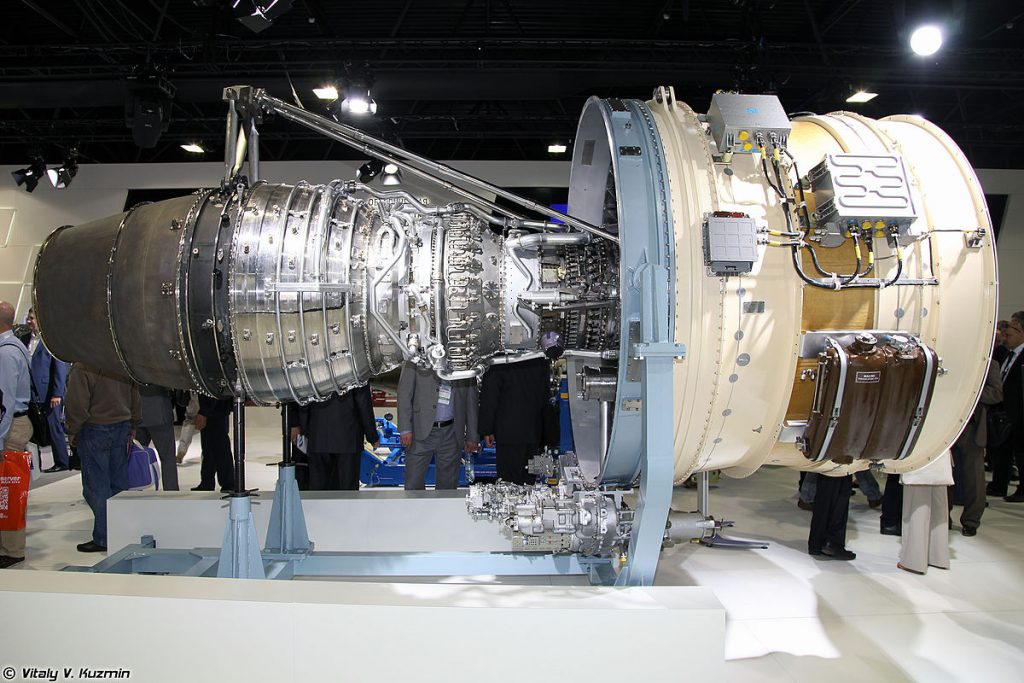 The PD-35 predecessor - Aviadvigatel PD-14 engine. Photo by Vitaly V. Kuzmin