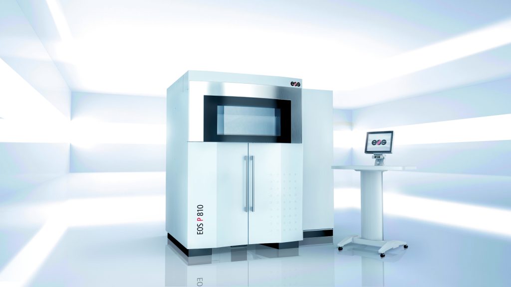 The EOS P 180 additive manufacturing system. Image via EOS.