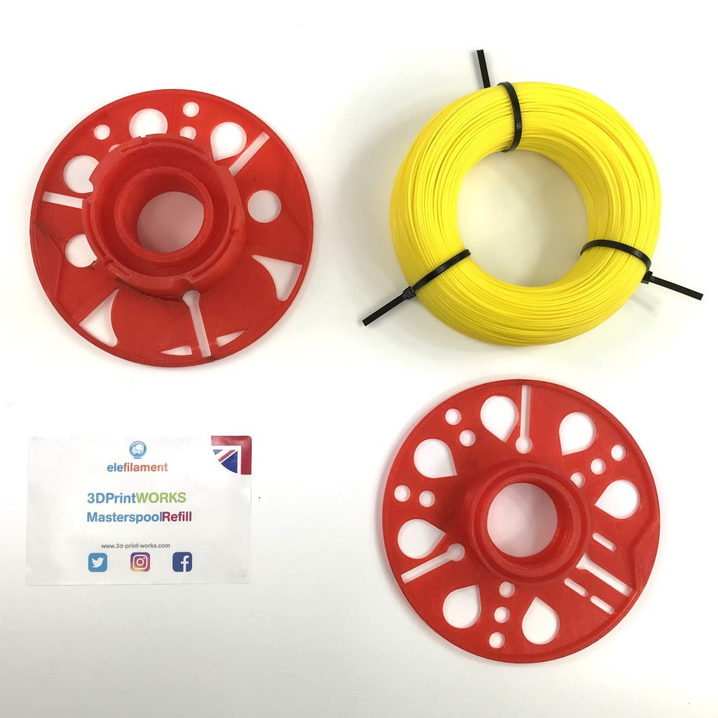 Masterspool and refill. Photo via 3D Print Works.