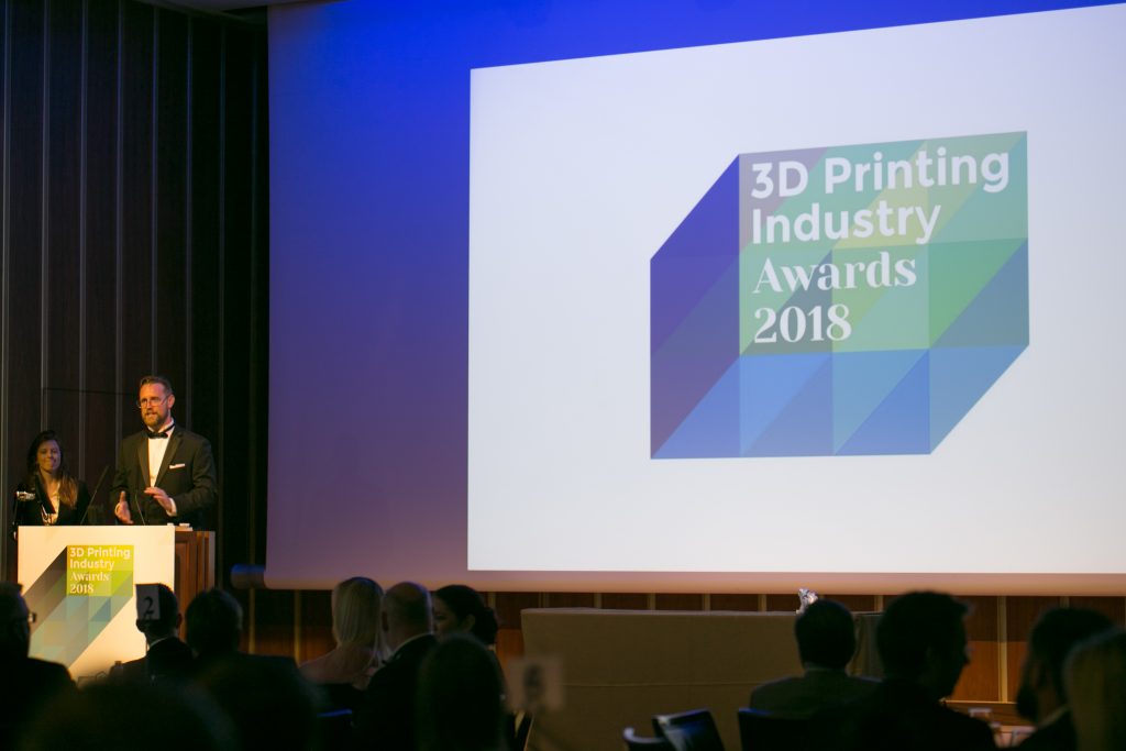 The 2018 3D Printing Industry Awards.