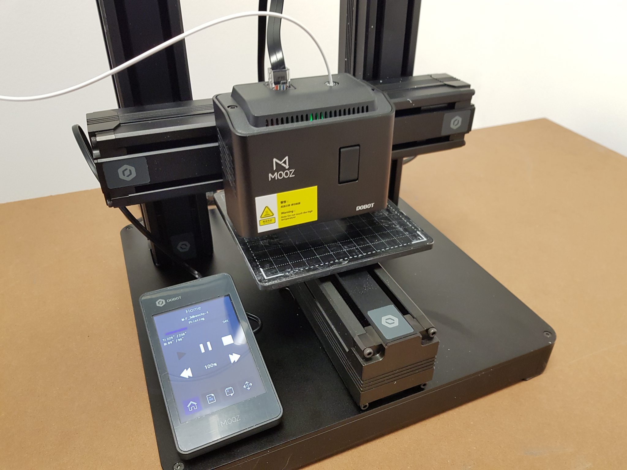 Review: The DOBOT MOOZ 3D printer, laser and CNC - Printing Industry