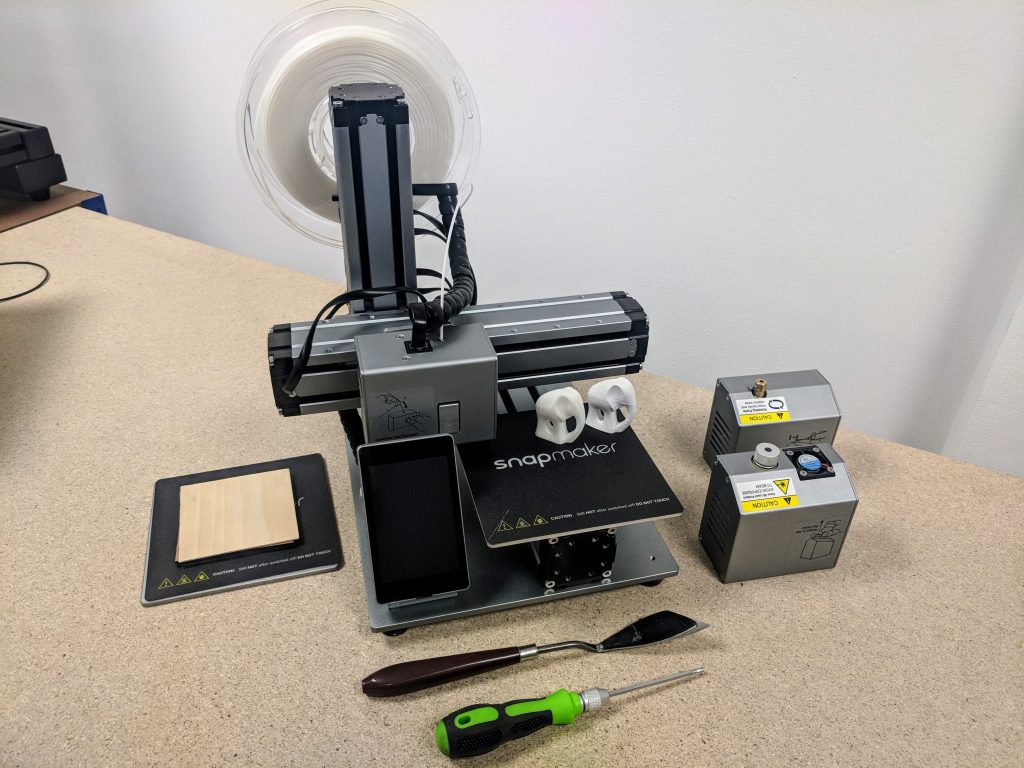 Review: The Snapmaker 3-in-1 3D printer, laser engraver and CNC