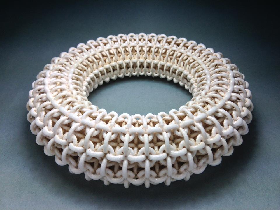 Ceramic material 3D print. Photo via Tethon 3D
