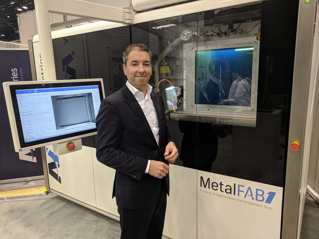 Additive Industries CEO Daan Kersten. Photo by Michael Petch.