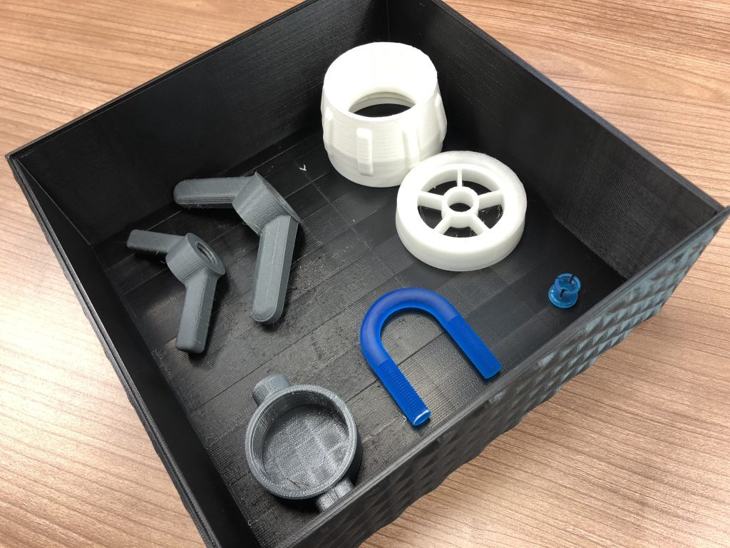 3D printed "unobtainables" - parts no longer produced by the manufacturer. Photo via Ivaldi Group