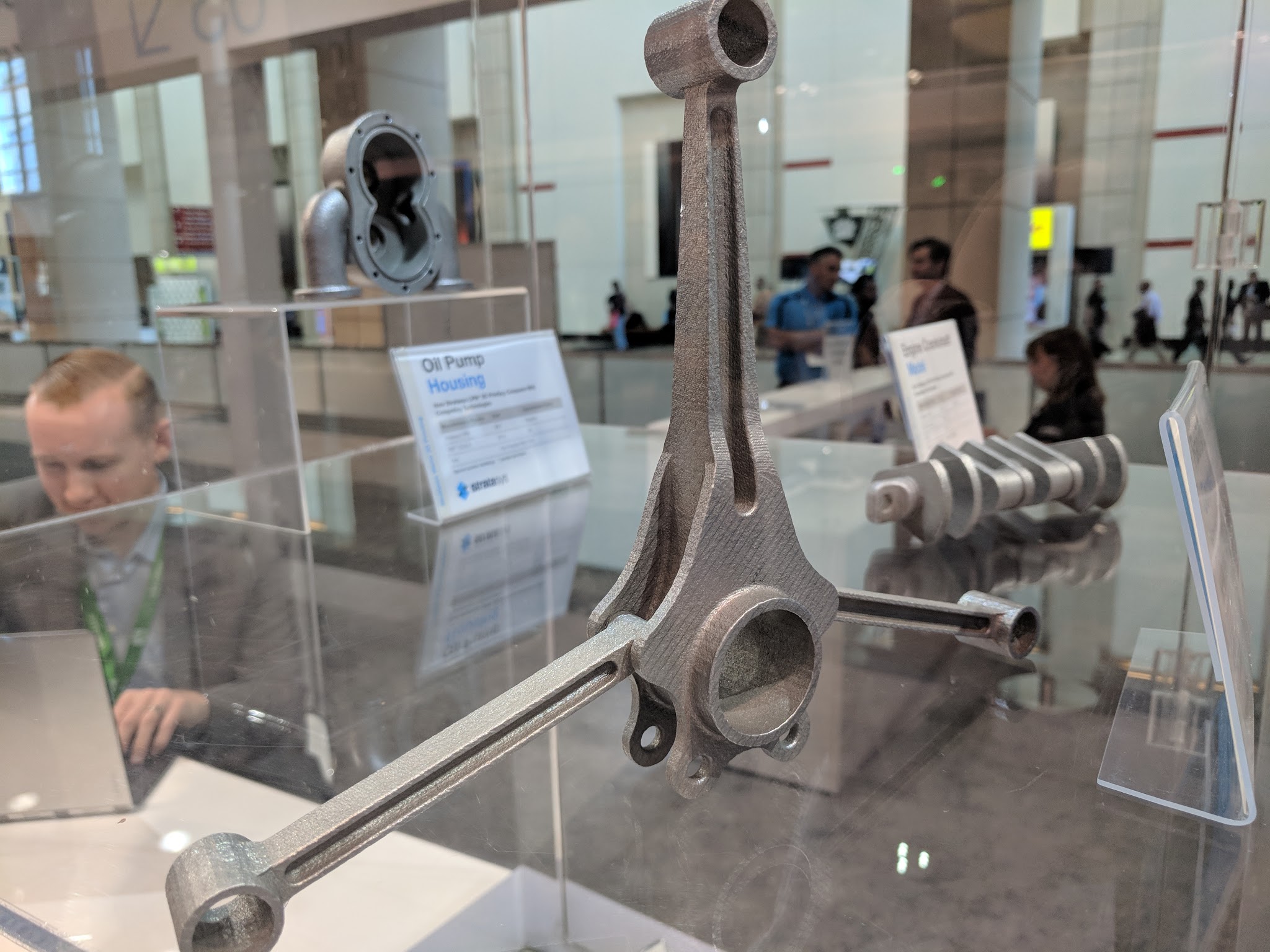 Stratasys metal AM at IMTS 2018. Photo by Michael Petch.