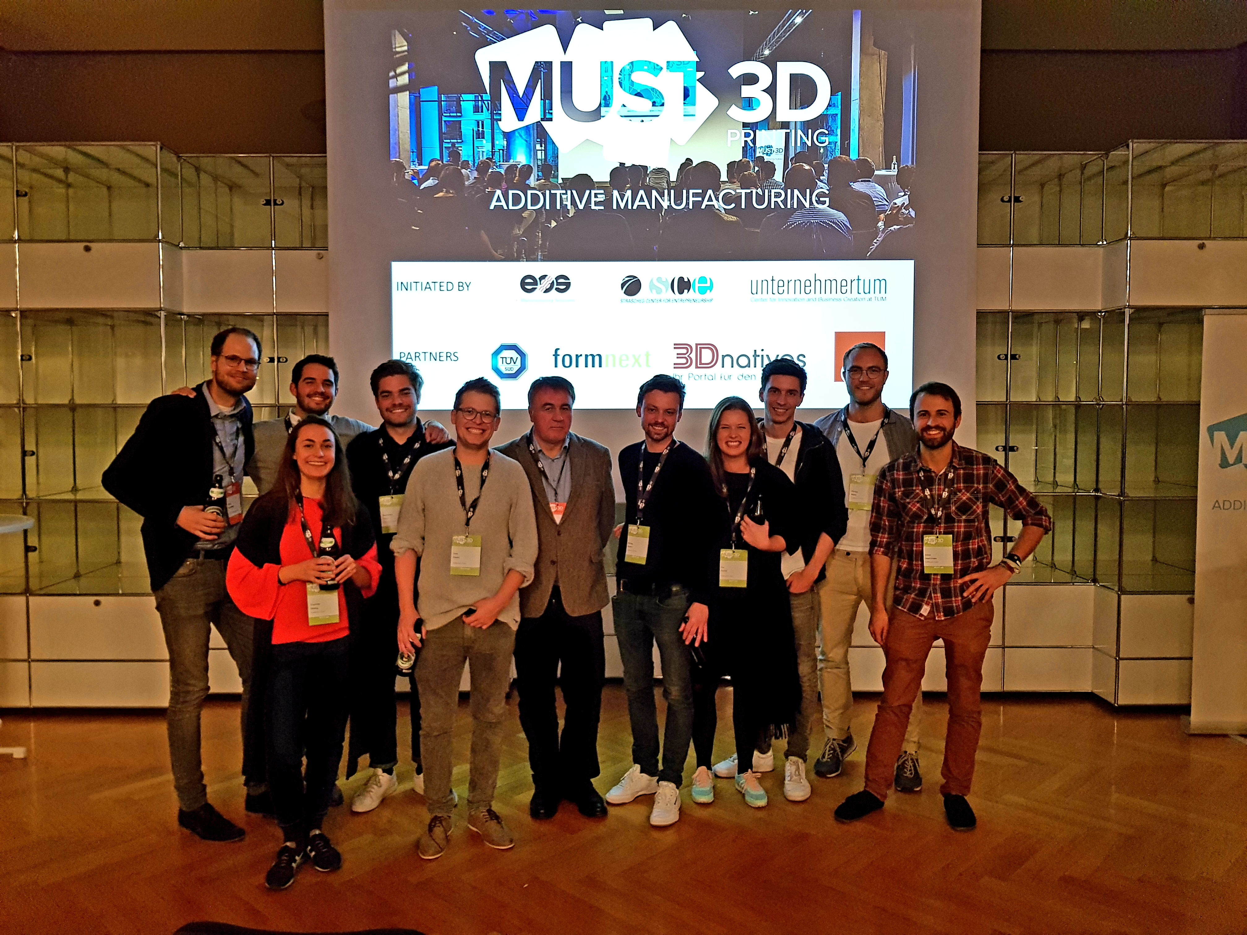 AM Ventures and Dyemansion at Must 3D Printing 2018 in Munich. Photo by Oscar Milani Gallieni