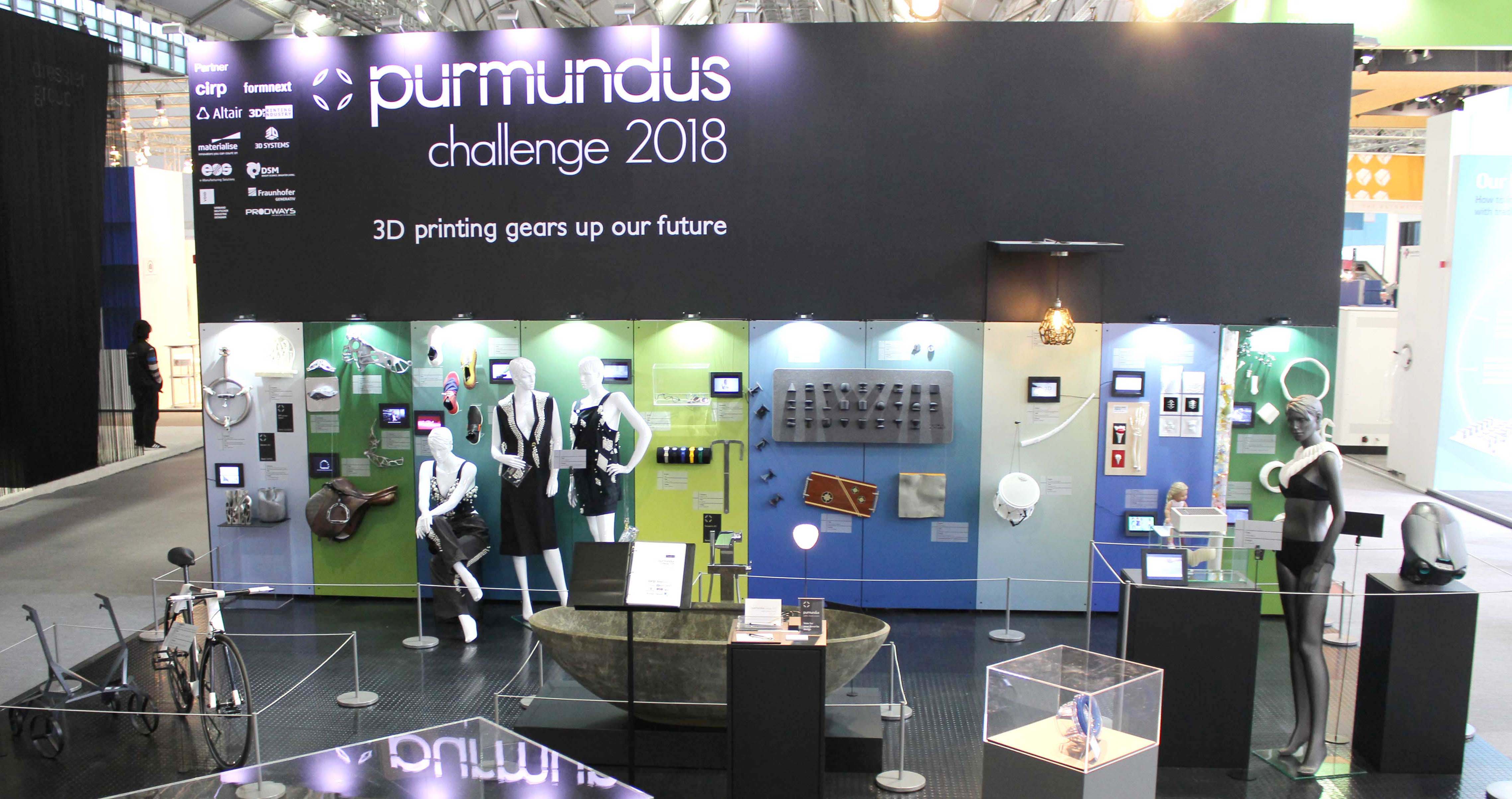 Purmundus Challenge 2018 at Formnext. Photo via Purmundus Challenge 