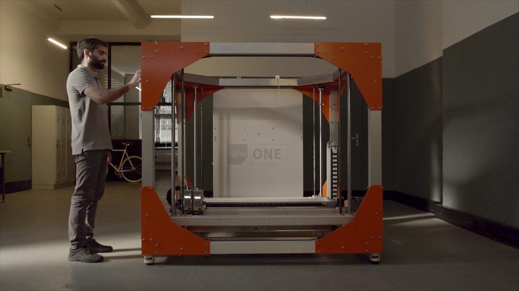 The BigRep One industrial scale 3D printer. Photo via BigRep