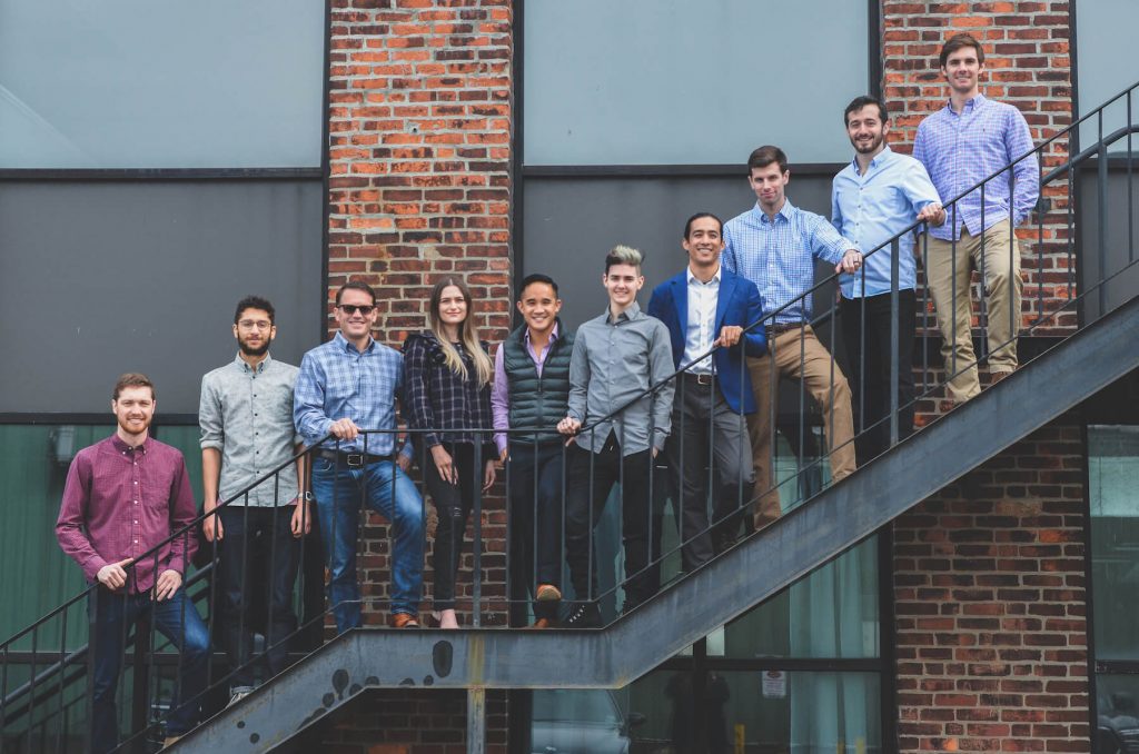 Group photo of the Fortify team in Boston. Photo via Fortify