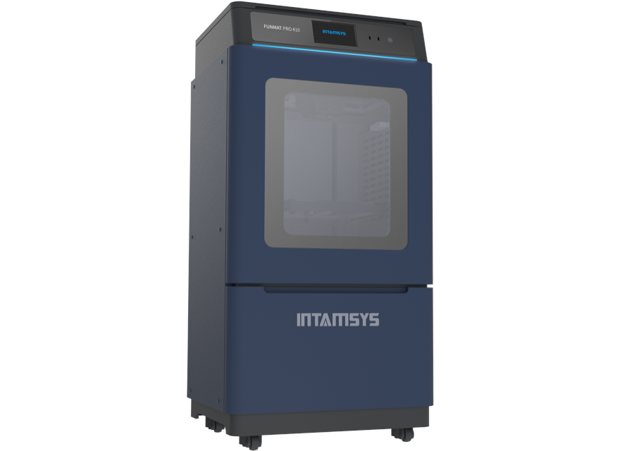 The FUNMAT PRO 410 3D printer. Image via INTAMSYS