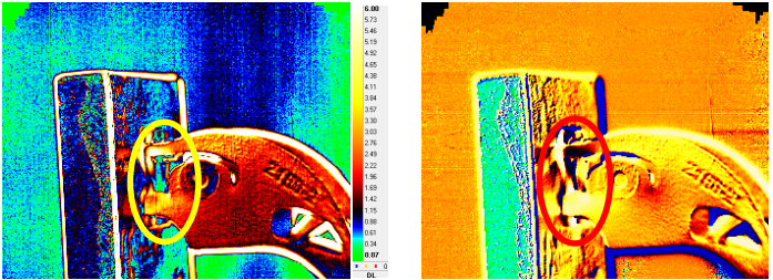 Use of thermal imagery to test the titanium components in the study. Image via IOP Publishing
