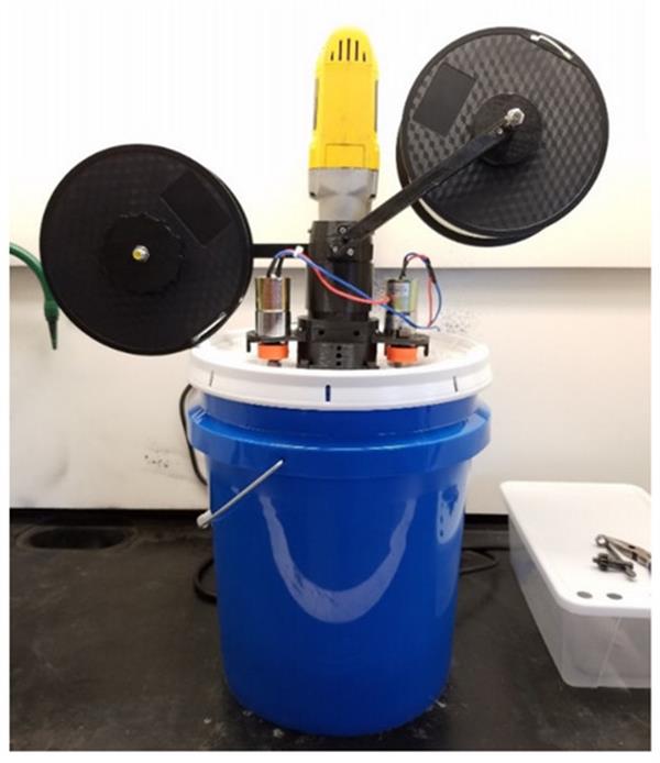 A 3D Printable Polymer Pelletizer Chopper. Photo via Michigan Technological University.