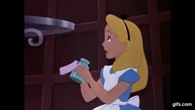 Clip from Disney's Alice in Wonderland (1951).