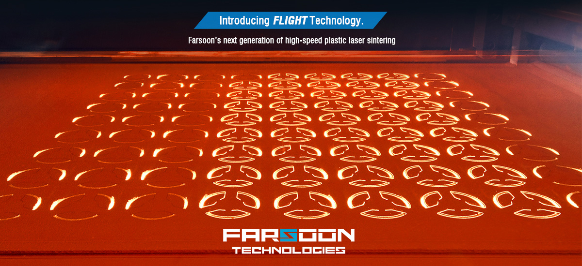 The Flight Technology. process. Photo via Farsoon Technologies.