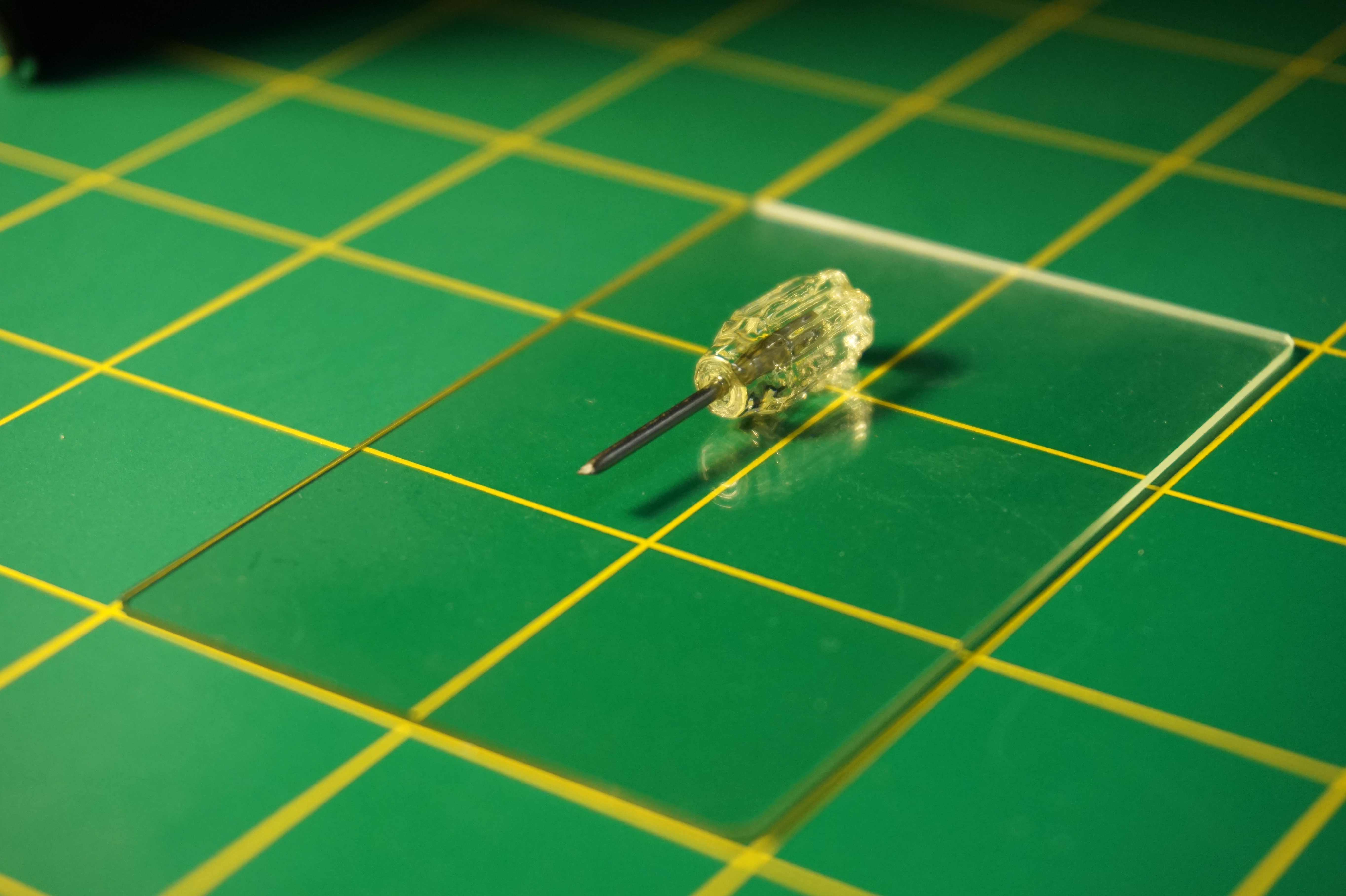 The replicator 3D printed a handle onto a screwdriver shaft. Photo by Stephen McNally/UC Berkeley.
