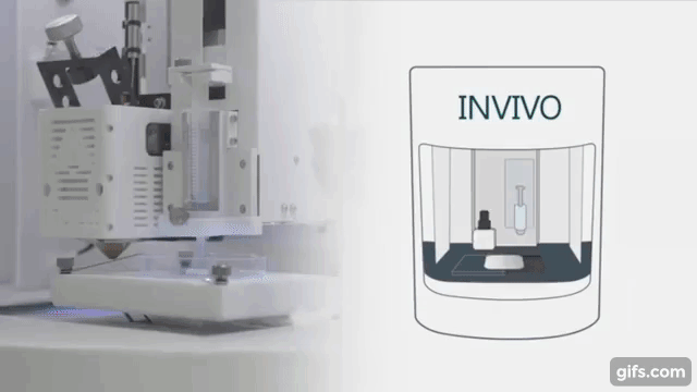The 3D bioprinting method to treat lesions. Clip via ROKIT Healthcare.