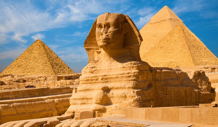 The Great Sphinx of Giza, which is without a septum. Photo via worldatlas.