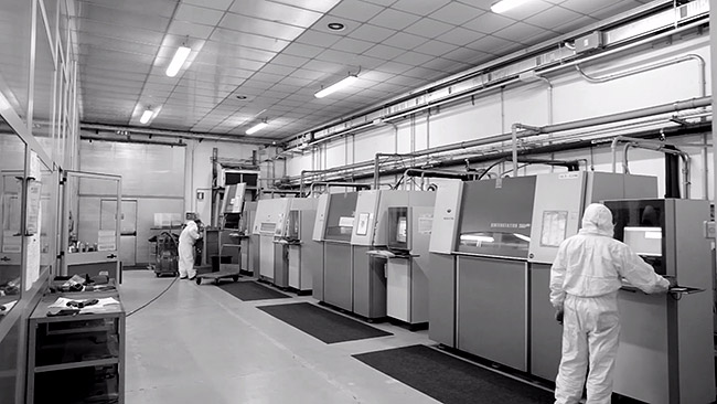 The inside of the Rapid Prototyping Department of CRP Technology. Image via CRP Technology.