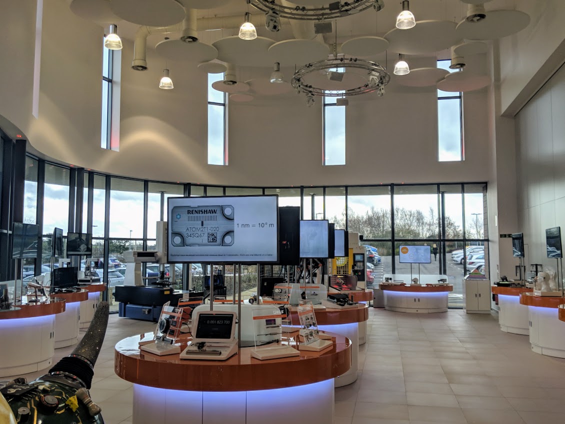Inside the Renishaw Innovation Centre. Photo by Michael Petch.