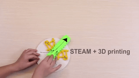 The XYZprintingSTEAM 3D Education Program. Video via XYZprinting.