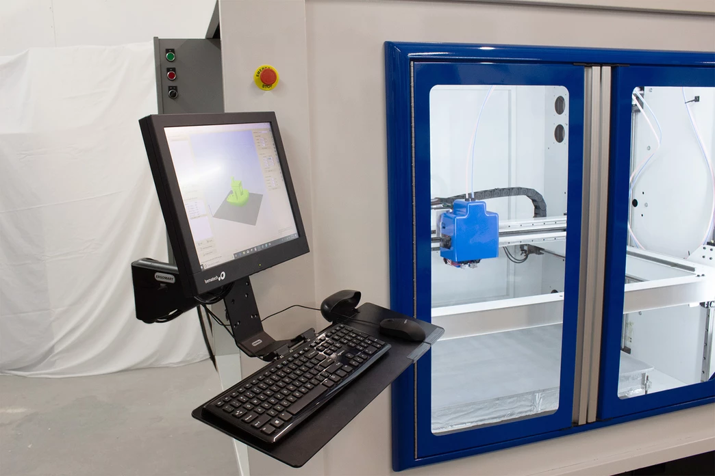 The RM 3D printer by Compound Dynamics. Image via Compound Dynamics.