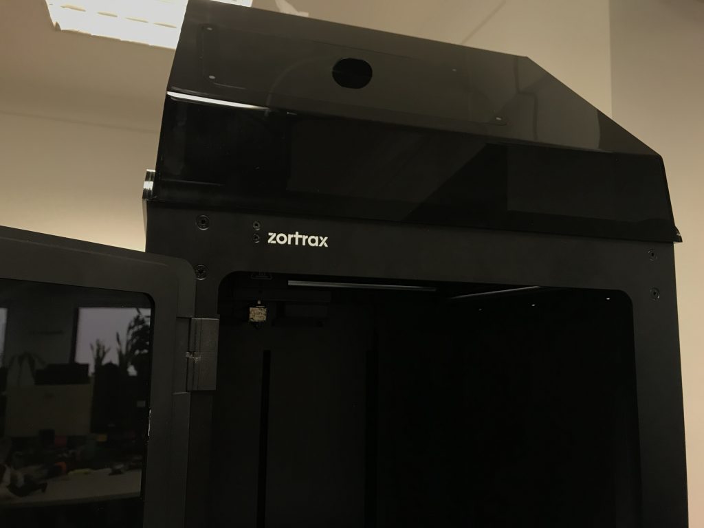The Zortrax M300 Plus 3D printer.