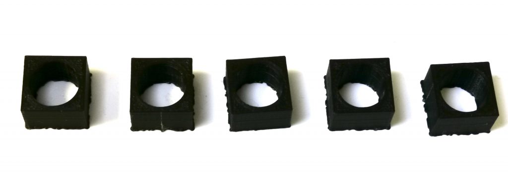 Repeatability testing of a Square and Hole model on the Dremel Digilab 3D45