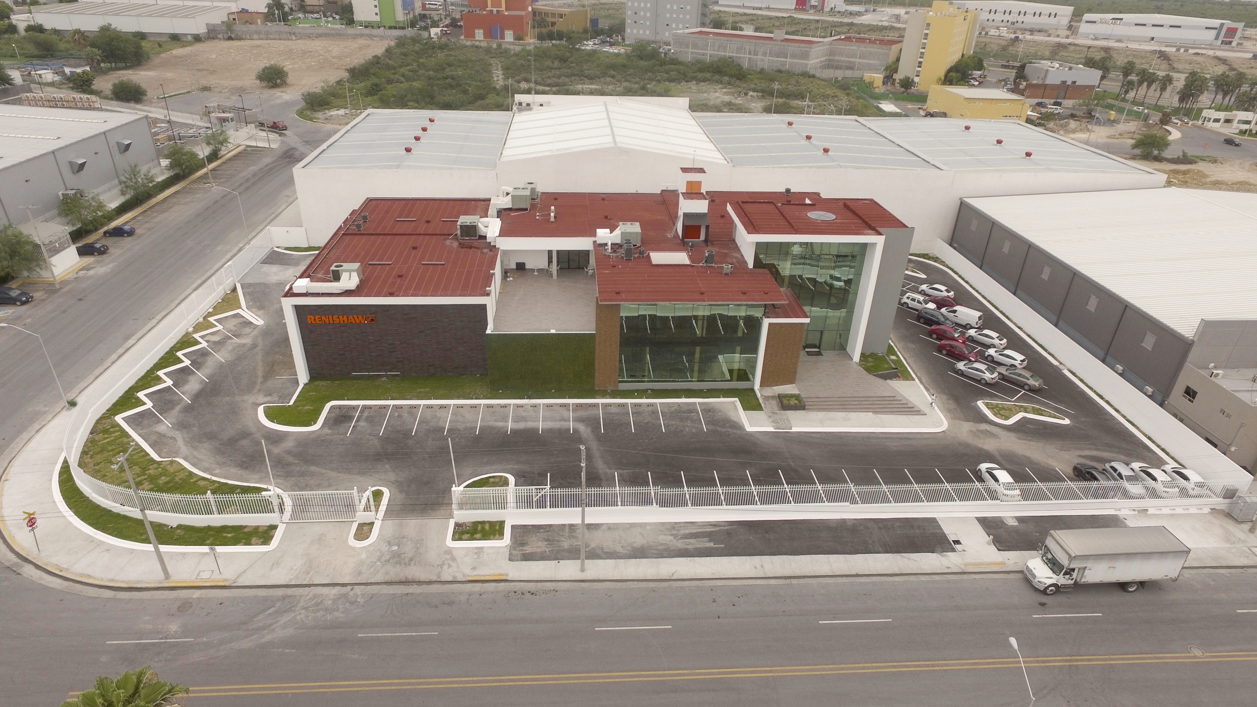 The Renishaw facility in Nuevo León, Mexico. Photo via Renishaw.
