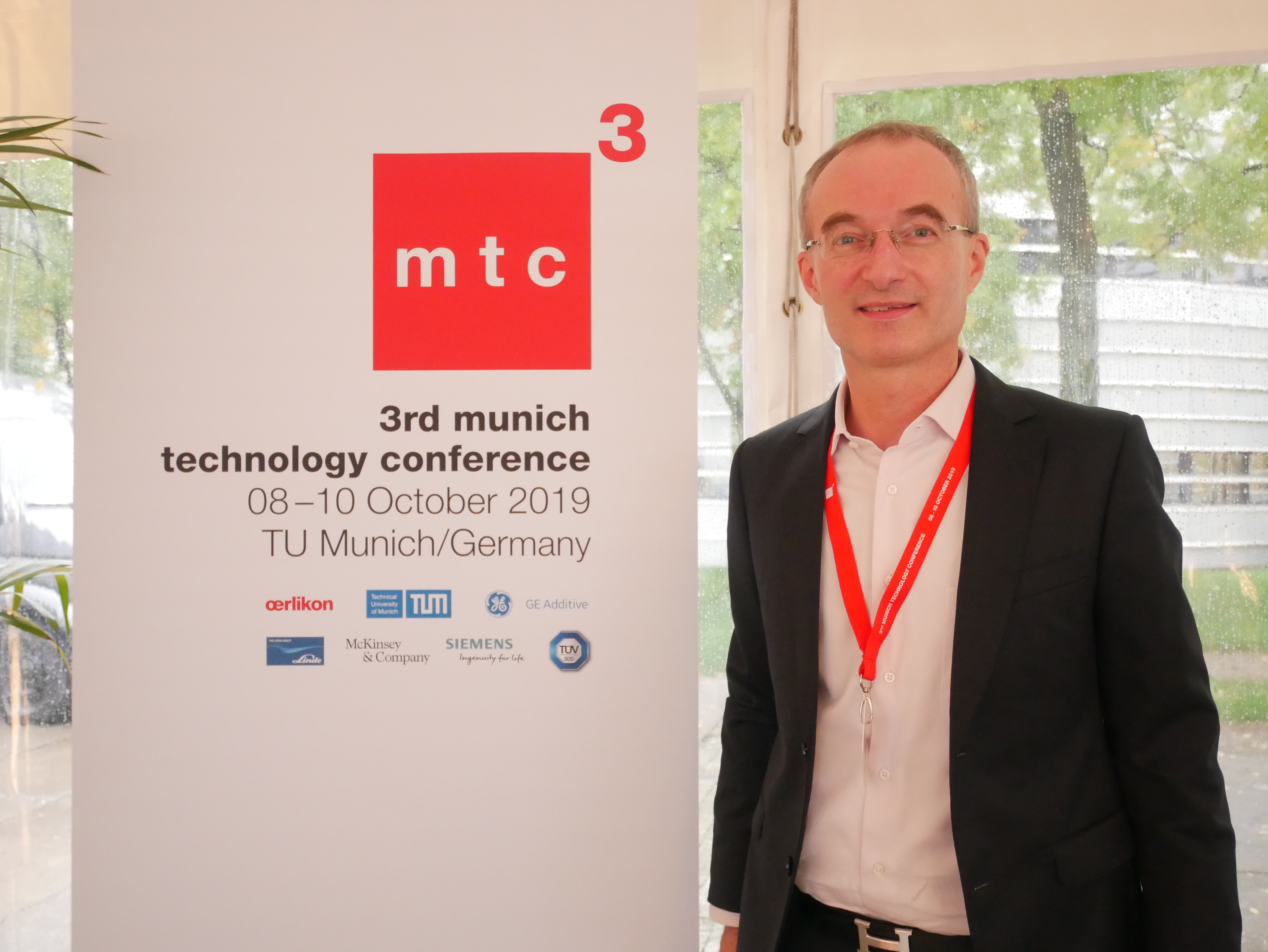 Holger Lindner, CEO of Global Product Service Division, TÜV SÜD. Photo by Tia Vialva.