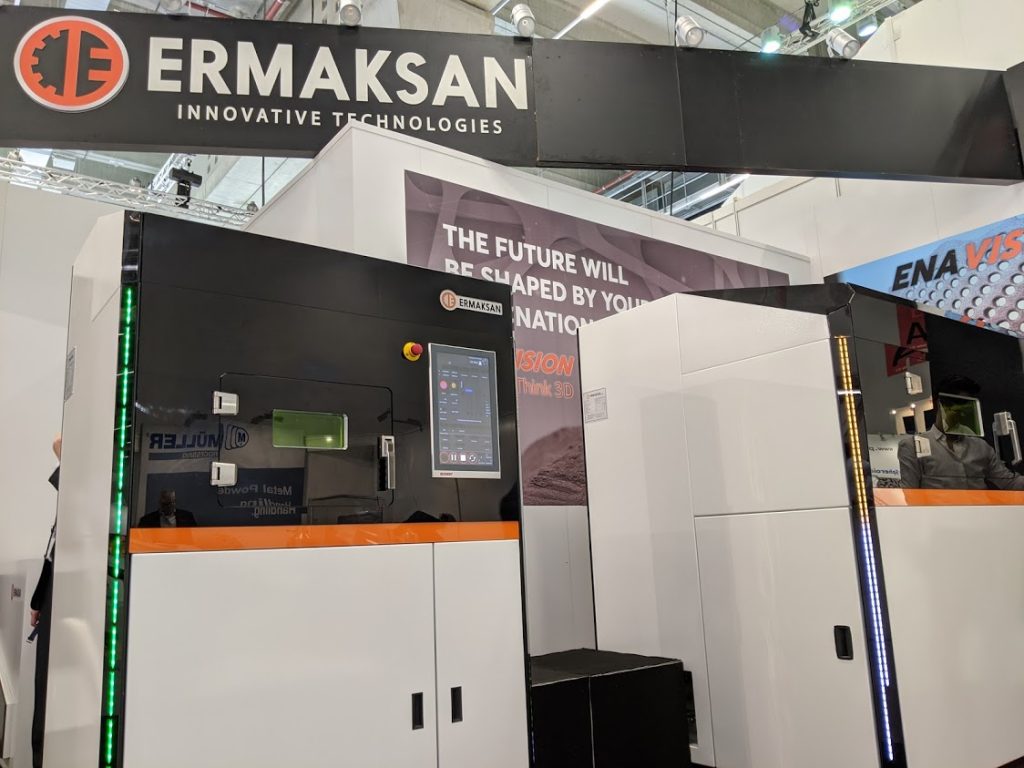 ERMASKAN at formnext 2019. Photo by Michael Petch.