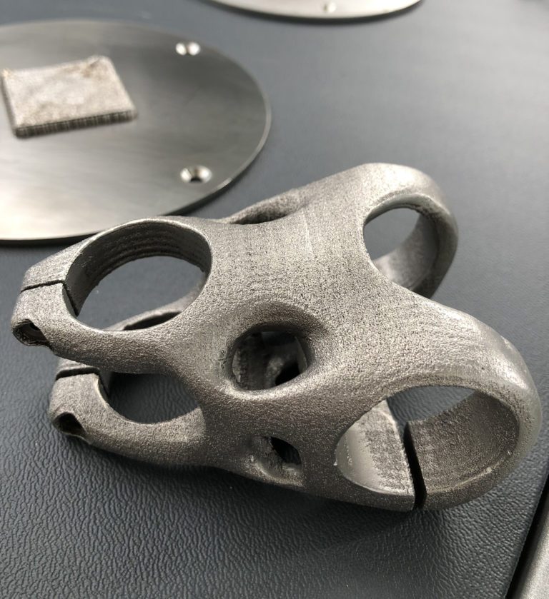 3D printed parts from One Click Metal. Photo via One Click Metal.