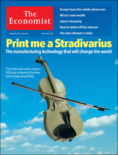 The February 2014 cover of The Economist.